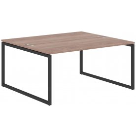 Письменный стол Skyland XQWST 1614 160х140,6х75 двухместный дуб сонома / антрацит