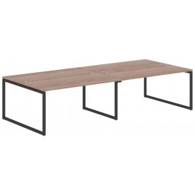 Письменный стол Skyland XQWST 3214 3206х1406х750 четырехместный