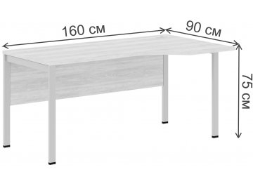 Письменный стол SkyLand XTEN-M XMCET 169(R) 1600х900х750