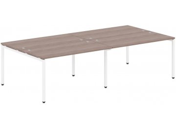 Письменный стол Skyland XTEN-S XWST 1614 1600х1406х750 двухместный дуб сонома / белый