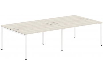 Письменный стол Skyland XTEN-S XWST 2870 2806х700х750 двухместный сосна эдмонт / белый