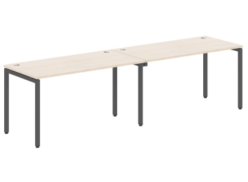 Письменный стол Skyland XTEN-S XWST 1614 1600х1406х750 двухместный бук тиара / антрацит