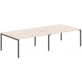 Письменный стол Skyland XTEN-S XWST 3214 3206х1406х750 четырехместный