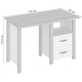 Письменный стол СТД-115 с ТБД КК