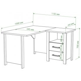 Письменный стол СТД-У НБЕ