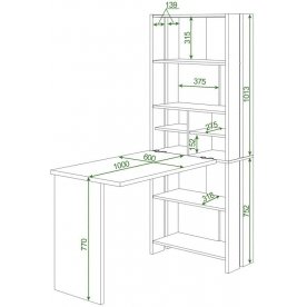 Письменный стол Лоревро-ОВХ