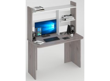 Письменный стол СКЛ-Прям120Р(без тумбы)+НКЛ-120 НБЕ