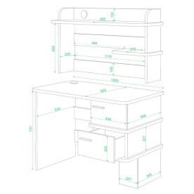 Письменный стол Юранта-15