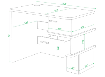 Письменный стол СД-15 C