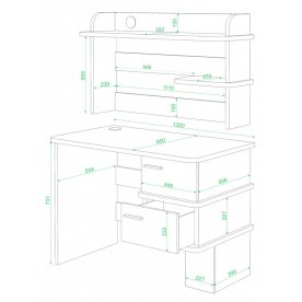 Письменный стол СД-15