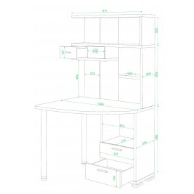 Письменный стол СК-20