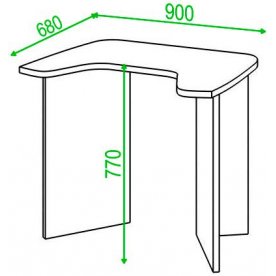 Письменный стол СКЛ-Игр90 В