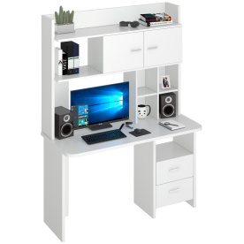 Письменный стол СКЛ-Прям130Р+НКЛХ-130 БЕ