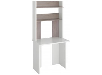 Письменный стол СКЛ-Прям100+НКЛХ-100 ШК белый / нельсон