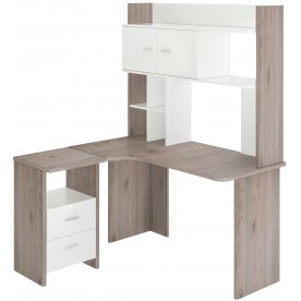 Письменный стол СКЛ-Угл130+НКЛХ -130 НБЕ ЛЕВ