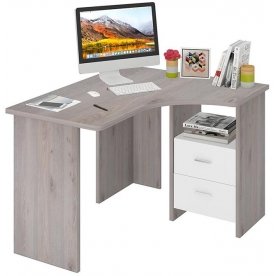 Письменный стол СКЛ-Угл 120 НБЕ ПРАВ