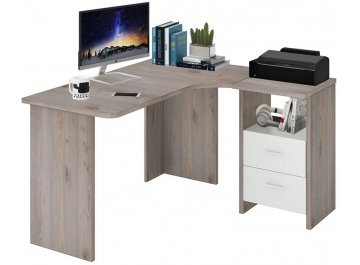 Письменный стол Беланта-Угл 130 НБЕ ПРАВ