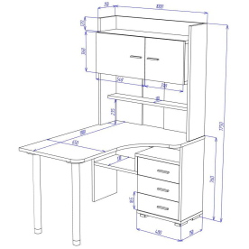 Письменный стол СР-133-130