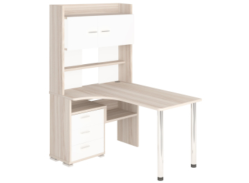 Письменный стол СР-133-130 карамель / белый
