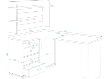 Письменный стол СР-145