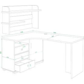 Письменный стол СР-165