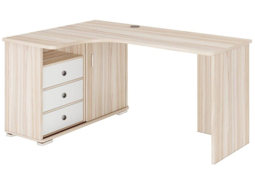 Письменный стол СР-165С карамель / белый жемчуг / карамель 