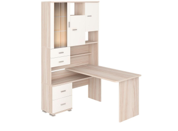 Письменный стол СР-620/140 карамель / белый жемчуг / карамель