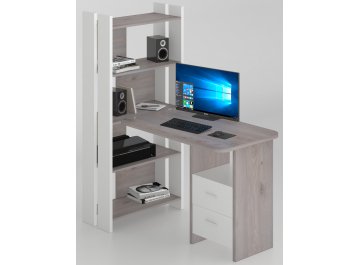 Письменный стол СТЛ-ОВ+С100РПрям БЕН