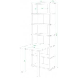 Письменный стол СБ-10М / 6 БЕШБЕ