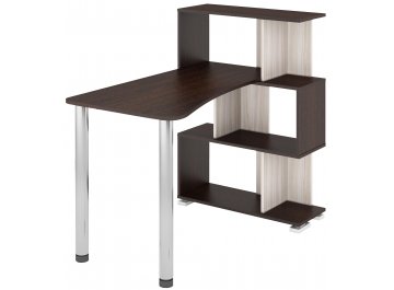 Письменный стол СЛ-5-3СТ-2 венге / карамель / венге