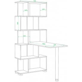 Письменный стол СЛ-5СТ БЕСИ