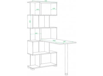 Письменный стол СЛ-5СТ Н