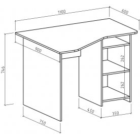 Письменный стол Лайт-17