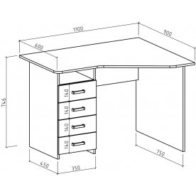 Письменный стол Лайт-18