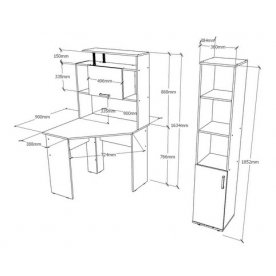 Компьютерный стол Джаз-19