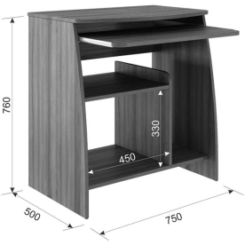 Компьютерный стол Кроха