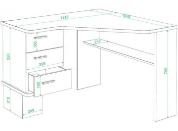 Компьютерный стол СД-45С