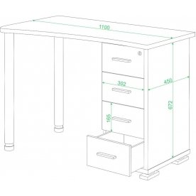 Компьютерный стол СКМ-50