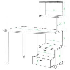 Компьютерный стол Белора-60
