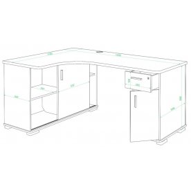 Компьютерный стол СР-140М