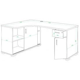 Компьютерный стол Жаспера-160М
