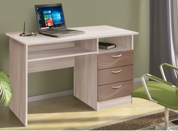 Письменный стол Бриз волна