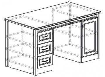 Стол письменный Лючия №193