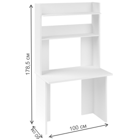 Письменный стол СКЛ-Прям100+НКЛХ-100 КШ