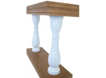 Консольный столик Torika Белый, натуральный