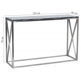 Консольный столик Nero Oriental 47ED-CST023