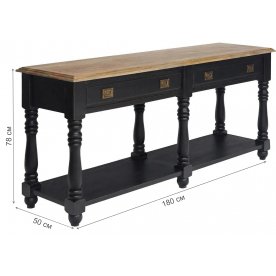 Консольный столик Secret de Maison Black Label mod. WA-0027