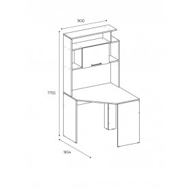 Письменный стол Квартет-12