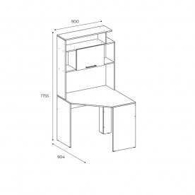 Письменный стол Квартет-12
