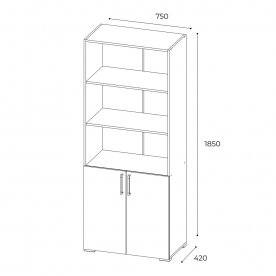 Письменный стол Квартет-12